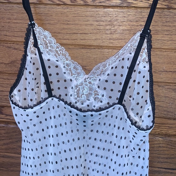 Victoria’s Secret Sheer Nude Polka Dot Slip - Picture 8 of 11